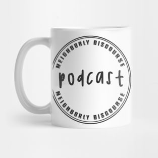 Circular ND Podcast Logo - Black Mug